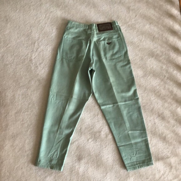 Vintage pistachio Green Armani Jeans - Picture 2 of 14